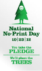 image from Toshiba Withdraws National No-Print Day Campaign