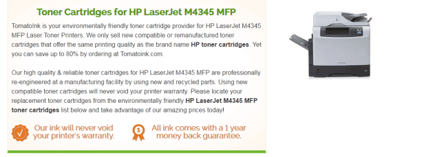 HP LaserJet M4345 MFP