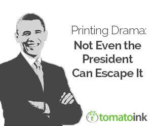 image from Printing Drama: Not Even the President Can Escape It