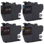 Brother LC3011 Black &amp; Color 4-pack Ink Cartridges