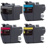 Brother LC3019 Black &amp; Color 4-pack High Yield Ink Cartridges