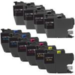 Brother LC3017 Black &amp; Color 10-pack High Yield Ink Cartridges