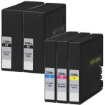 Canon PGI-2200XL Black &amp; Color 5-pack High Yield Ink Cartridges