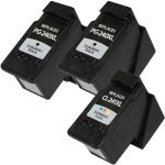 Canon PG-240XL Black &amp; CL-241XL Color 3-pack High Yield Ink Cartridges