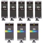 Canon PGI-35 &amp; CLI-36 Black &amp; Color 8-pack Ink Cartridges