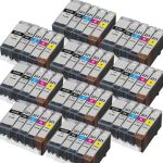 Canon PGI-220 &amp; CLI-221 Black &amp; Color 50-pack Ink Cartridges