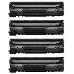 Canon 126 (4-pack) Black Toner Cartridges