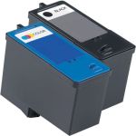 Dell (Series 9) MK992 Black &amp; MK993 Color 2-pack Ink Cartridges