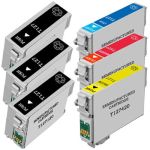 Epson 127 T127 Black &amp; Color 6-pack EHY Ink Cartridges
