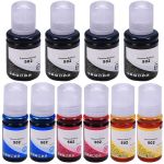 Epson 502 T502 Black &amp; Color 10-pack Ink Bottles