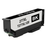 Remanufactured Epson 277XL (T277XL120) High Yield Black Ink Cartridge - T277XL1