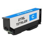 Remanufactured Epson 277XL (T277XL220) High Yield Cyan Ink Cartridge - T277XL2