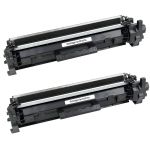 HP 17A (CF217A) 2-pack Black Toner Cartridges