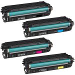 HP 508X CF360-3X 4-pack High Yield Laser Toner Cartridges