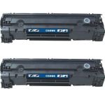 HP 85A (CE285A) 2-pack Black Toner Cartridges