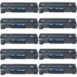 HP 85A (CE285A) 10-pack Black Toner Cartridges