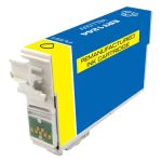 Remanufactured Epson 124 (T124420) Moderate Yield Yellow Ink Cartridge - T1244