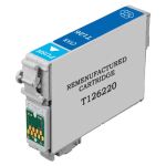 Remanufactured Epson 126 (T126220) High Yield Cyan Ink Cartridge - T1262