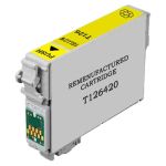 Remanufactured Epson 126 (T126420) High Yield Yellow Ink Cartridge - T1264