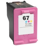 Replacement HP Ink 67 Color Cartridge - 3YM55AN
