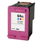 HP 64XL N9J91AN High Yield Color Ink Cartridge