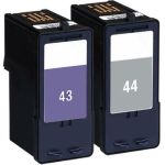 Lexmark #44XL Black &amp; #43XL Color 2-pack HY Ink Cartridges