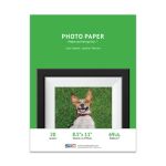 Premium Leather Textured 8.5 x 11 Inkjet Photo Paper - 20 Sheet Pack