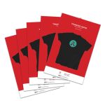 Premium T-shirt Iron-on 11 x 17 Transfer Paper, Dark Colored Fabric - 100 Sheet Pack