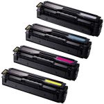 Samsung CLT-504S Black &amp; Color 4-pack Toner Cartridges