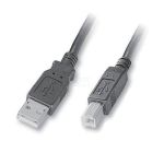 28 AWG USB 2.0 Hi-Speed A to B Printer Cable 15ft. / AM to BM
