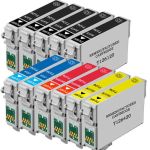 Epson 126 T126 Black &amp; Color 11-pack High Yield Ink Cartridges