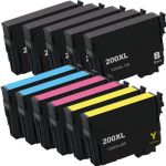 Epson 200XL T200XL Black &amp; Color 11-pack HY Ink Cartridges