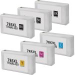 Epson 786XL T786XL Black &amp; Color 6-pack HY Ink Cartridges