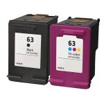 HP 63 Combo Pack 2 Ink Cartridges
