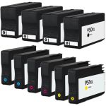 HP 950XL &amp; 951XL Black &amp; Color 10-pack High Yield Ink Cartridges