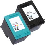 HP 92 Black &amp; HP 93 Color 2-pack Ink Cartridges