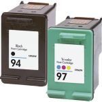 HP 94 Black &amp; HP 97 Color 2-pack Ink Cartridges