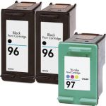 HP 96 Black &amp; HP 97 Color 3-pack Ink Cartridges