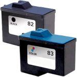 Lexmark #82 Black &amp; #83 Color 2-pack Ink Cartridges
