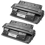 HP 27X (C4127X) 2-pack Black Laser Toner Cartridges