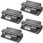 HP 27X (C4127X) 4-pack Black Laser Toner Cartridges