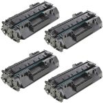 HP 80A (CF280A) 4-pack Black Toner Cartridges