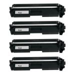 Replacement HP 94A Toner Cartridges Combo Pack of 4 - CF294A - Black