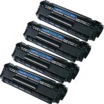 HP 12A (Q2612A) 4-pack Black Toner Cartridges