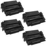 HP 11X (Q6511X) 4-pack High Yield Black Toner Cartridges