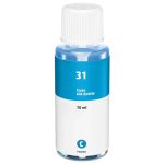 HP 31 Ink Bottle - 1VU26AN Cyan