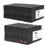 HP 936e Printer Ink Cartridges Combo Pack of 10: 4 Black, 2 Cyan, 2 Magenta, 2 Yellow