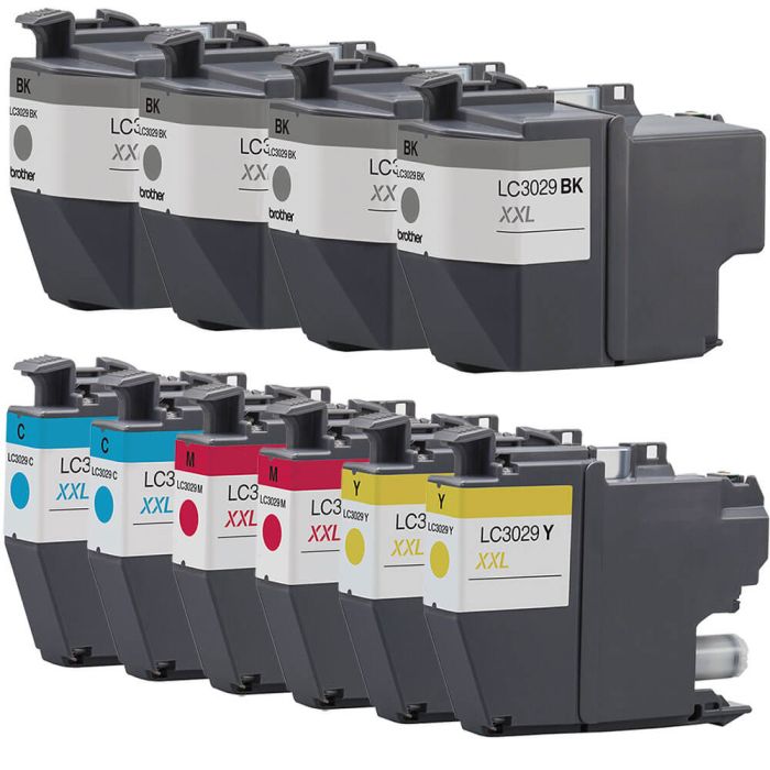Brother LC3029 Black & Color 10-pack High Yield Ink Cartridges