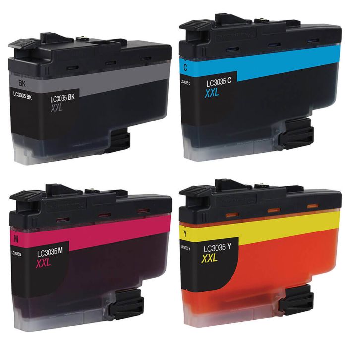 Brother LC3035 Ink Cartridges Combo Pack 4