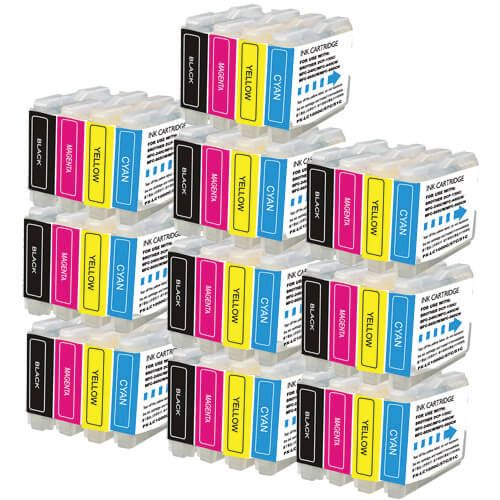 Brother LC51 Black & Color 40-pack Ink Cartridges